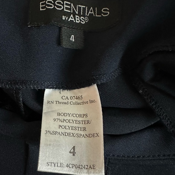 Essentials by ABS Cropped Wide Leg Pants - Picture 6 of 6